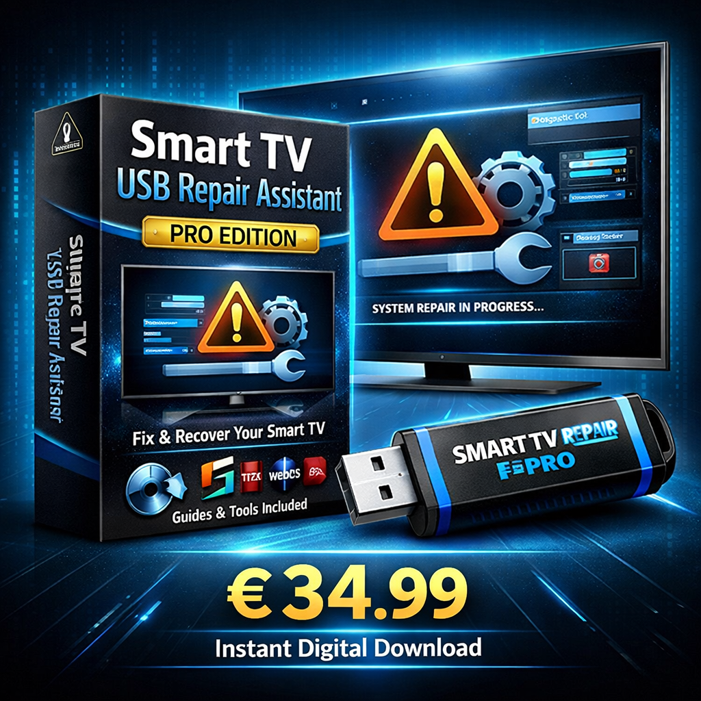 Smart TV USB Repair Assistant – PRO Edition