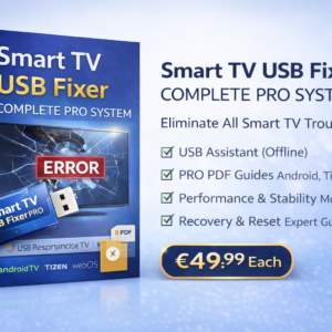🔥 Smart TV USB Fixer – COMPLETE PRO SYSTEM